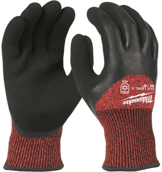 Milwaukee Handskar Vinter Kat. 3 storlek 8/M - 72 stycken