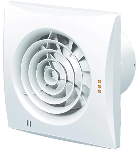 Duka Ventilator Pro 32TH Fukt- och tidsstyrning, Ø125 mm, vit